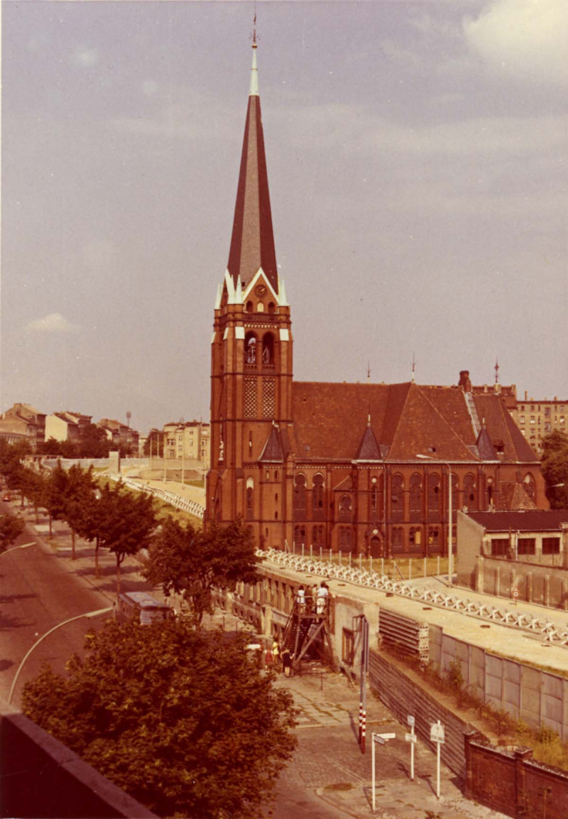 Versöhnungskirche im Grenzstreifen